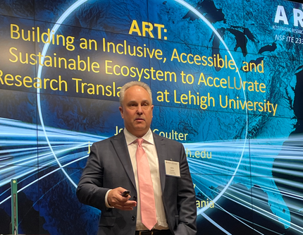 Dr. John Coulter, Senior Associate Dean for Research in the Rossin College, Speaks about research acceleration at Lehigh University